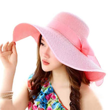 将图片加载到图库查看器，Women's Floppy Wide Brim Beach Hat

