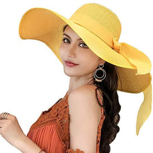 将图片加载到图库查看器，Women's Floppy Wide Brim Beach Hat

