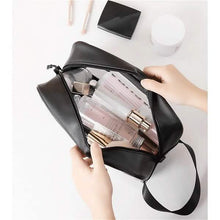 Load image into Gallery viewer, Women's Frosted Waterproof Cosmetic Bag
