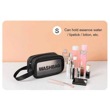 Load image into Gallery viewer, Women's Frosted Waterproof Cosmetic Bag
