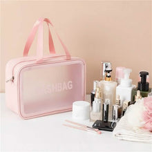 Load image into Gallery viewer, Women's Frosted Waterproof Cosmetic Bag
