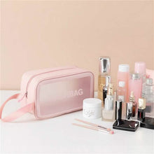 Load image into Gallery viewer, Women's Frosted Waterproof Cosmetic Bag
