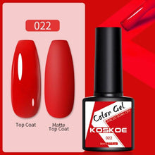 Load image into Gallery viewer, Womens Glossy Colorful 8ml Nail Gel Polish Permanent UV LED Summer Winter High Quality Fashion Design
