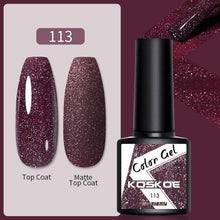 Load image into Gallery viewer, Womens Glossy Colorful 8ml Nail Gel Polish Permanent UV LED Summer Winter High Quality Fashion Design
