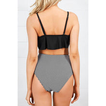 将图片加载到图库查看器，Women's High Waisted Falbala Bikini Set
