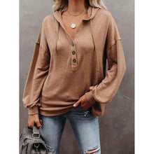 将图片加载到图库查看器，Women's Hoodie Sweatshirt Solid Color
