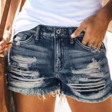 将图片加载到图库查看器，Women's Jeans Shorts Denim
