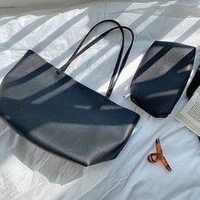 Load image into Gallery viewer, Women's Large Totes PU Leather Shoulder Bag Soft Purse Hobo Handbag Casual Top Handle Bag For Travel Work
