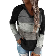Load image into Gallery viewer, Women's Lightweight and Breathable Knit Hoodie
