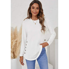 将图片加载到图库查看器，Women's Long Sleeve Crew Neck T-Shirt

