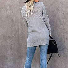 Load image into Gallery viewer, Women's Long Sleeve Knit Cardigan Sweater
