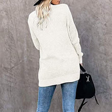 Load image into Gallery viewer, Women's Long Sleeve Knit Cardigan Sweater
