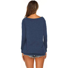 将图片加载到图库查看器，Women's Long Sleeve Off Shoulder Top

