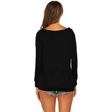 将图片加载到图库查看器，Women's Long Sleeve Off Shoulder Top
