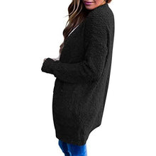 Load image into Gallery viewer, Women's Long Sleeve Soft Chunky Knit Sweater Coat

