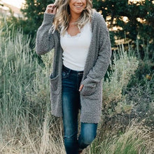 Load image into Gallery viewer, Women's Long-Sleeved Soft Chunky Knitted Sweater
