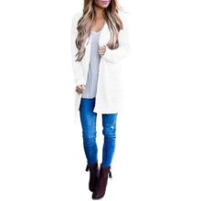 Load image into Gallery viewer, Women's Long-Sleeved Soft Chunky Knitted Sweater
