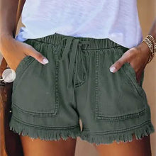 Load image into Gallery viewer, Women's Loose Denim Shorts
