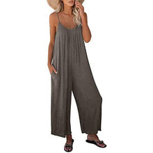 将图片加载到图库查看器，Women's Loose Sleeveless Jumpsuits
