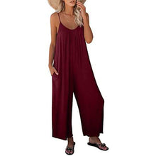 将图片加载到图库查看器，Women's Loose Sleeveless Jumpsuits
