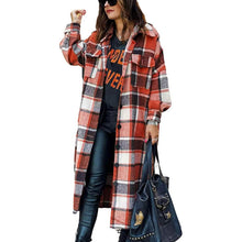 Load image into Gallery viewer, Womens Lounge Lapel Button Up Long Sleeve
