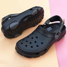 将图片加载到图库查看器，Womens Mens Sandals Summer Beach Shoes Casual Non-slip Clogs Couple Shoes Sport Sandals Slides Garden Clogs Shoes For Outdoor Classic Walking Clogs
