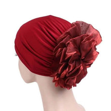 Load image into Gallery viewer, Women's Milk Silk Flower Turban
