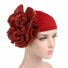 Load image into Gallery viewer, Women's Milk Silk Flower Turban
