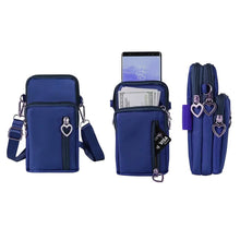 将图片加载到图库查看器，Women's Mini Cross-Body Shoulder Strap Cell Phone Wallet Pouch Bag Purse
