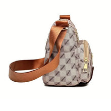 将图片加载到图库查看器，Women's Multi Pocket Plaid Pattern Crossbody Bag
