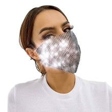 将图片加载到图库查看器，Women's Net Sun Diamond Mask
