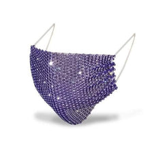 将图片加载到图库查看器，Women's Net Sun Diamond Mask
