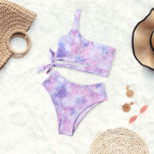 将图片加载到图库查看器，Women's One Shoulder High Waist Bikini
