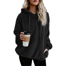 将图片加载到图库查看器，Women's Oversized Fleece Hoodie

