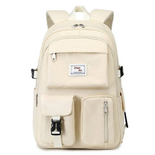 将图片加载到图库查看器，Women's Oxford Fabric Adjustable Large Capacity Backpack
