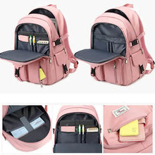 将图片加载到图库查看器，Women's Oxford Fabric Adjustable Large Capacity Backpack
