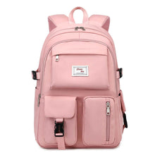 将图片加载到图库查看器，Women's Oxford Fabric Adjustable Large Capacity Backpack
