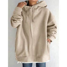 Load image into Gallery viewer, Women's Plus Size Jacket Zipper Pocket Solid Formal Long Sleeve
