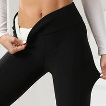 Load image into Gallery viewer, Women's Plush Lined Sherpa Leggings High-Stretch Yoga Pants
