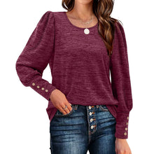 将图片加载到图库查看器，Women's Puff Sleeve Tops
