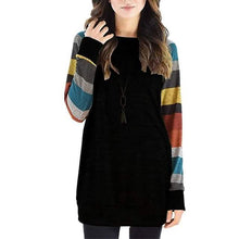 Load image into Gallery viewer, Women's Ribbed Knit Long Sleeve Lightweight Tunic Top
