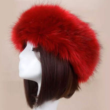 Load image into Gallery viewer, Women's Russian Faux Fluffy Fox Fur Hat
