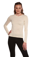 Load image into Gallery viewer, Clearance Women's Scoop Neck 100% Bamboo Viscose Long Sleeve Shirt
