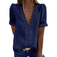 将图片加载到图库查看器，Women's Sexy Lace V-Neck Top
