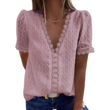 将图片加载到图库查看器，Women's Sexy Lace V-Neck Top
