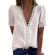 将图片加载到图库查看器，Women's Sexy Lace V-Neck Top

