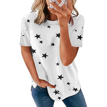 将图片加载到图库查看器，Women's Short Sleeve Crewneck T-Shirt
