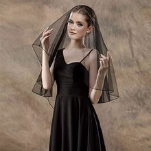 Load image into Gallery viewer, Women's Simple Bridal Veil with Comb
