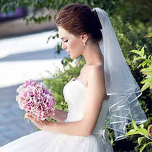 Load image into Gallery viewer, Women's Simple Bridal Veil with Comb
