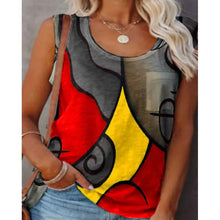 Load image into Gallery viewer, Women's Sleeveless Crew Neck Casual Top Vest
